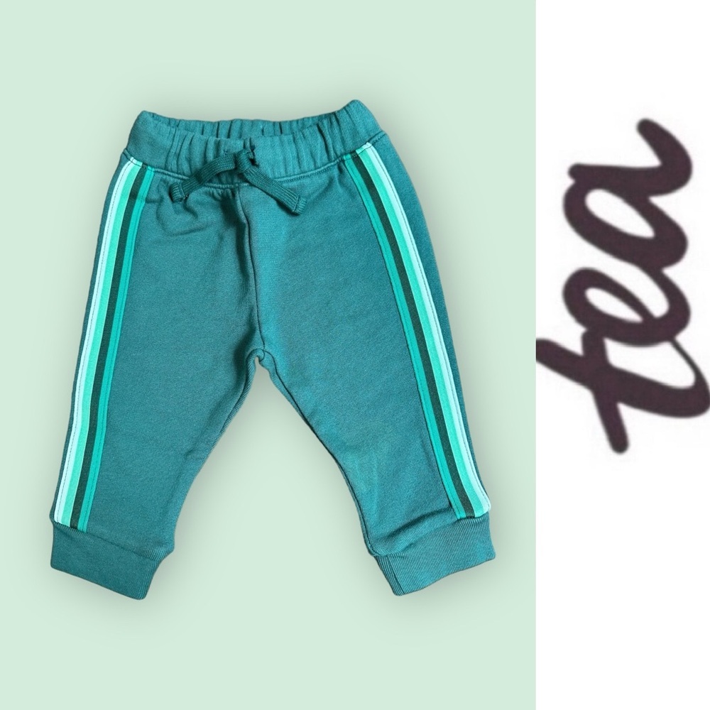 NWT Tea‎ Collection Stripe Out Baby
Joggers, Size 3-6 M, MSRP $38